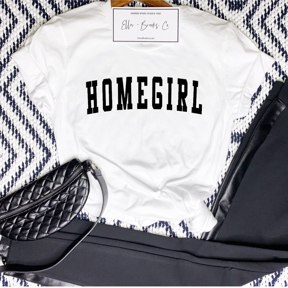 NWT Womens Homegirl Unisex Graphic Tee shirt